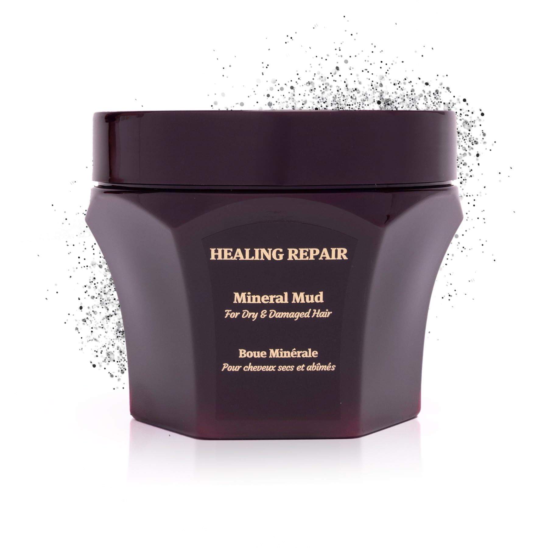 Saphira Healing Repair Mineral Mud 17oz / 500ml – Deep Conditioning Hair Mask with Zinc & Selenium