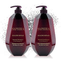 Saphira Healing Repair Shampoo & Conditioner Duo – 34oz / 1 Liter