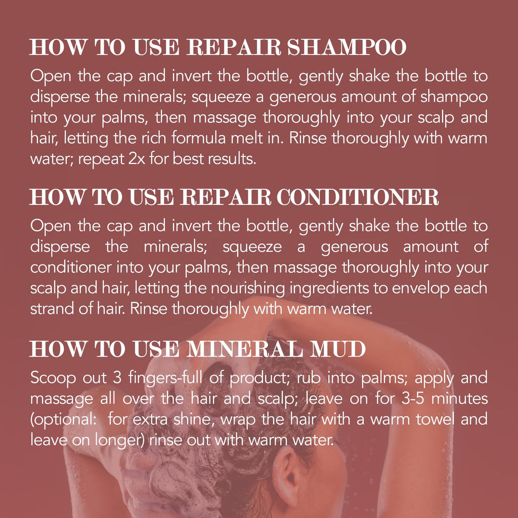 Saphira Mineral Moisture Kit – Shampoo, Conditioner & Hair Mask