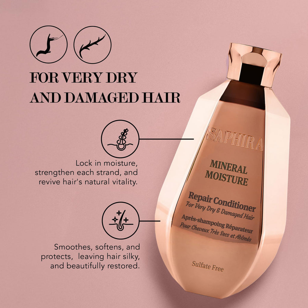 Saphira Mineral Moisture Repair Conditiner | Hydrating Hair Care 250 ml
