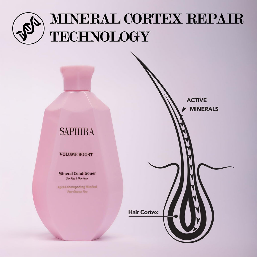 Saphira Volume Boost Conditioner — 8.5 oz / 250 ml
