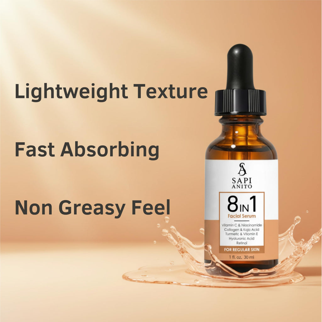 Sapi Anito 8-in-1 Facial Serum for Regular Skin | Vitamin C & Hyaluronic Acid