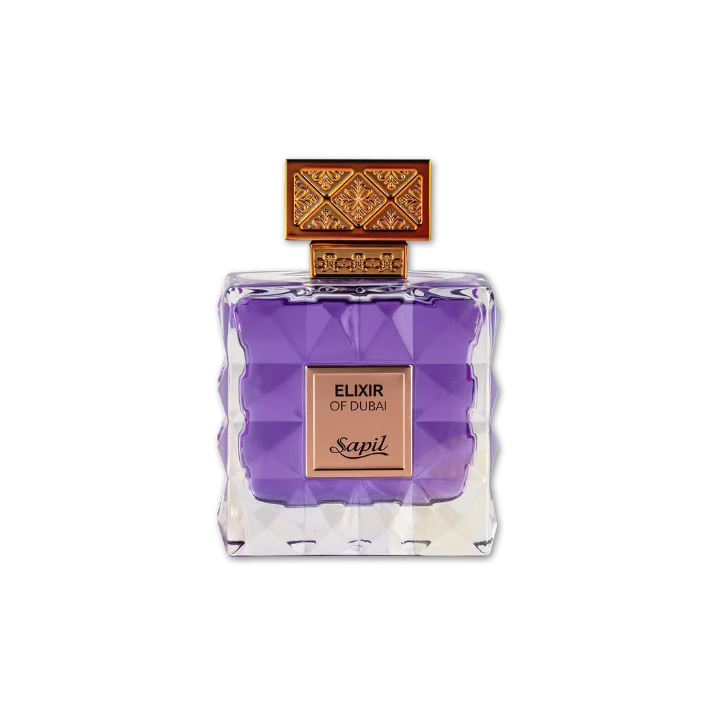 Sapil Elixir of Dubai Eau de Parfum – Unisex Amber Gourmand, Cocoa, Amber & Vanilla | 100 ml
