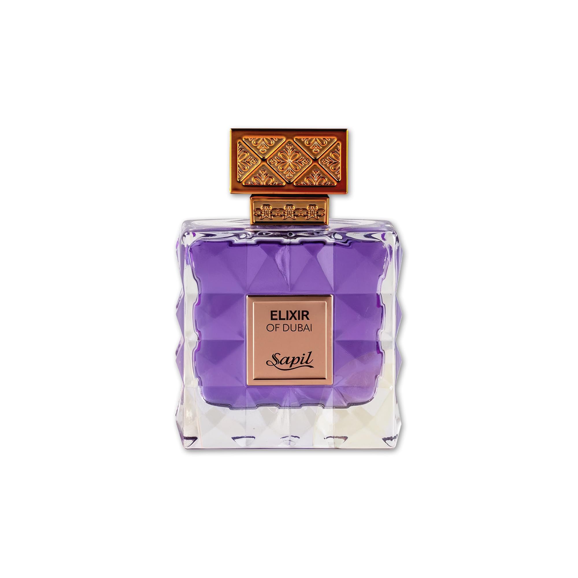 Sapil Elixir of Dubai Eau de Parfum – Unisex Amber Gourmand, Cocoa, Amber & Vanilla | 100 ml