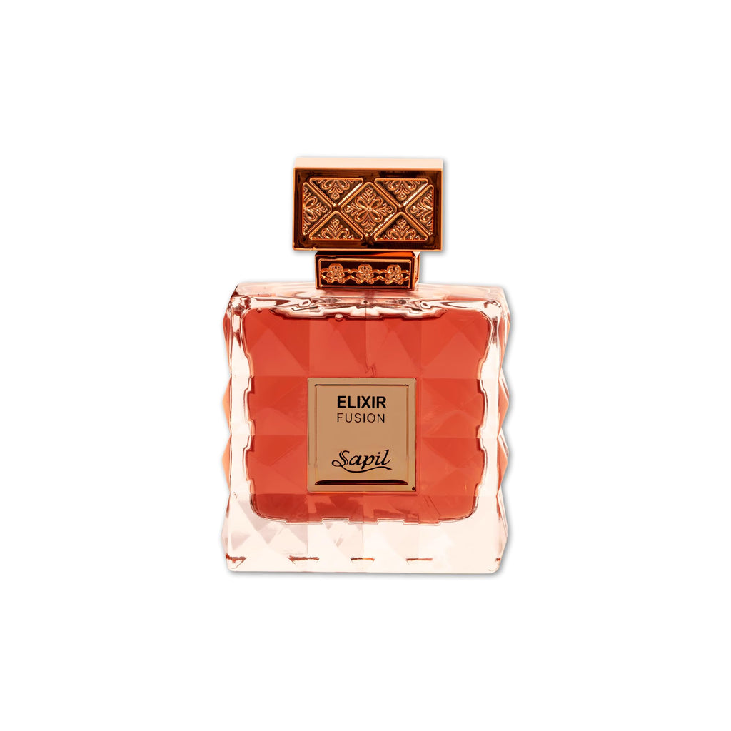 Sapil Elixir Fusion Unisex Eau De Parfum – Floral Fruity Blend with Biscuit, Vanilla & Cinnamon | 3.38 oz