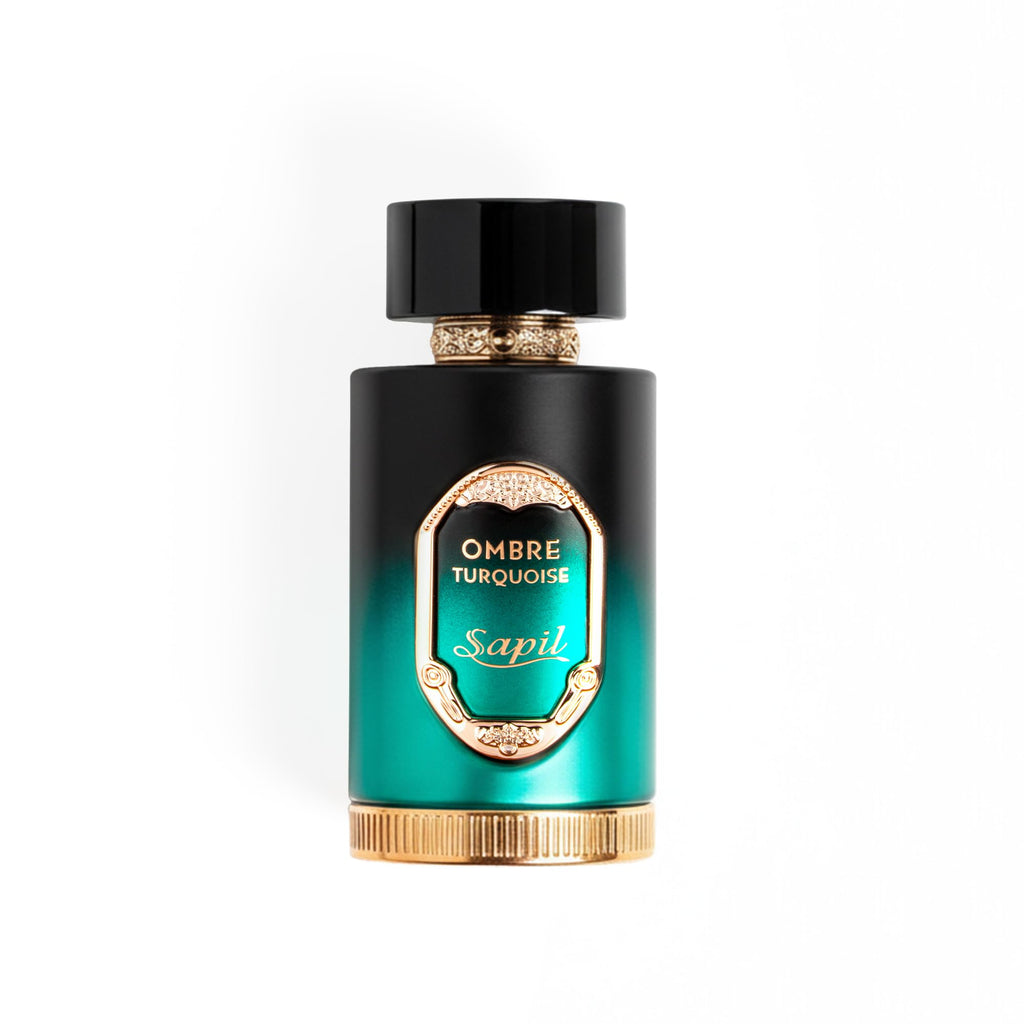 Sapil Ombre Turquoise EDP – Unisex Woody Perfume | Cardamom, Leather & Amber | 100 ml