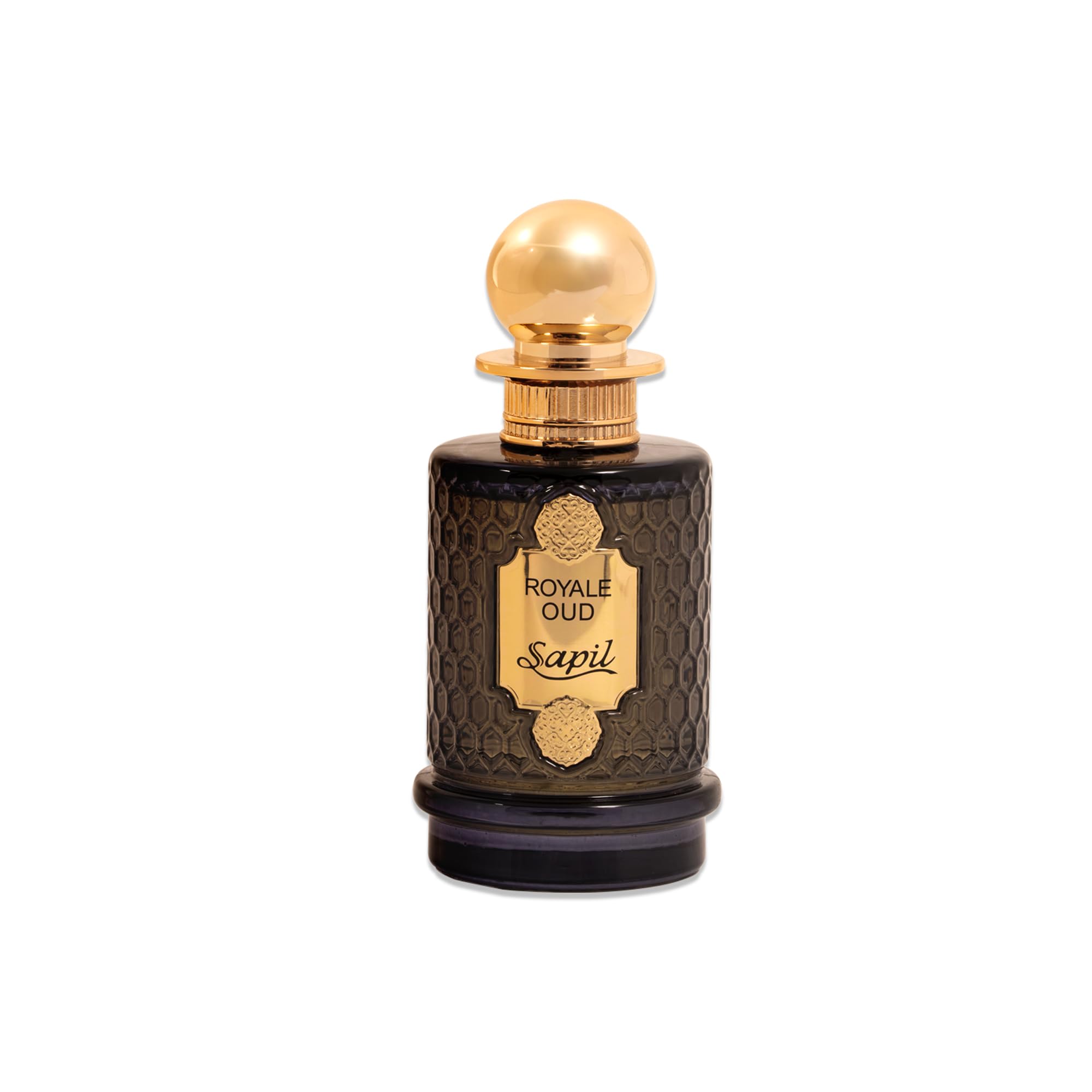 Sapil Royale Oud Eau de Parfum – Long Lasting Unisex Oud Perfume | Saffron, Oud & Patchouli Notes | 3.4 oz / 100 ml