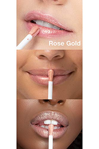 Sara Happ Rose Gold Slip Luxe Gloss – High-Impact Shine, All-Day Hydration, 0.21 fl oz