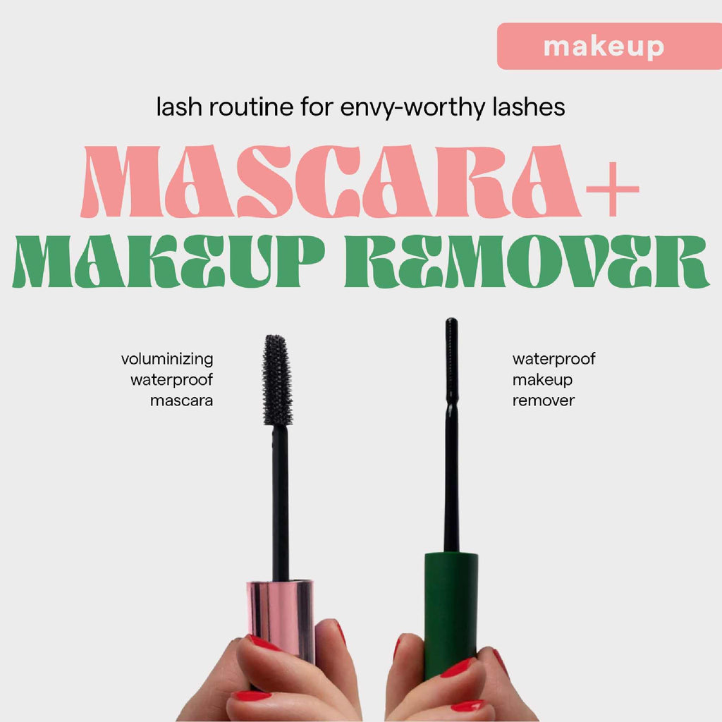SARELLY Eye Kit: Volume Horse Lashes Mascara + Lavadero Eye Makeup Remover