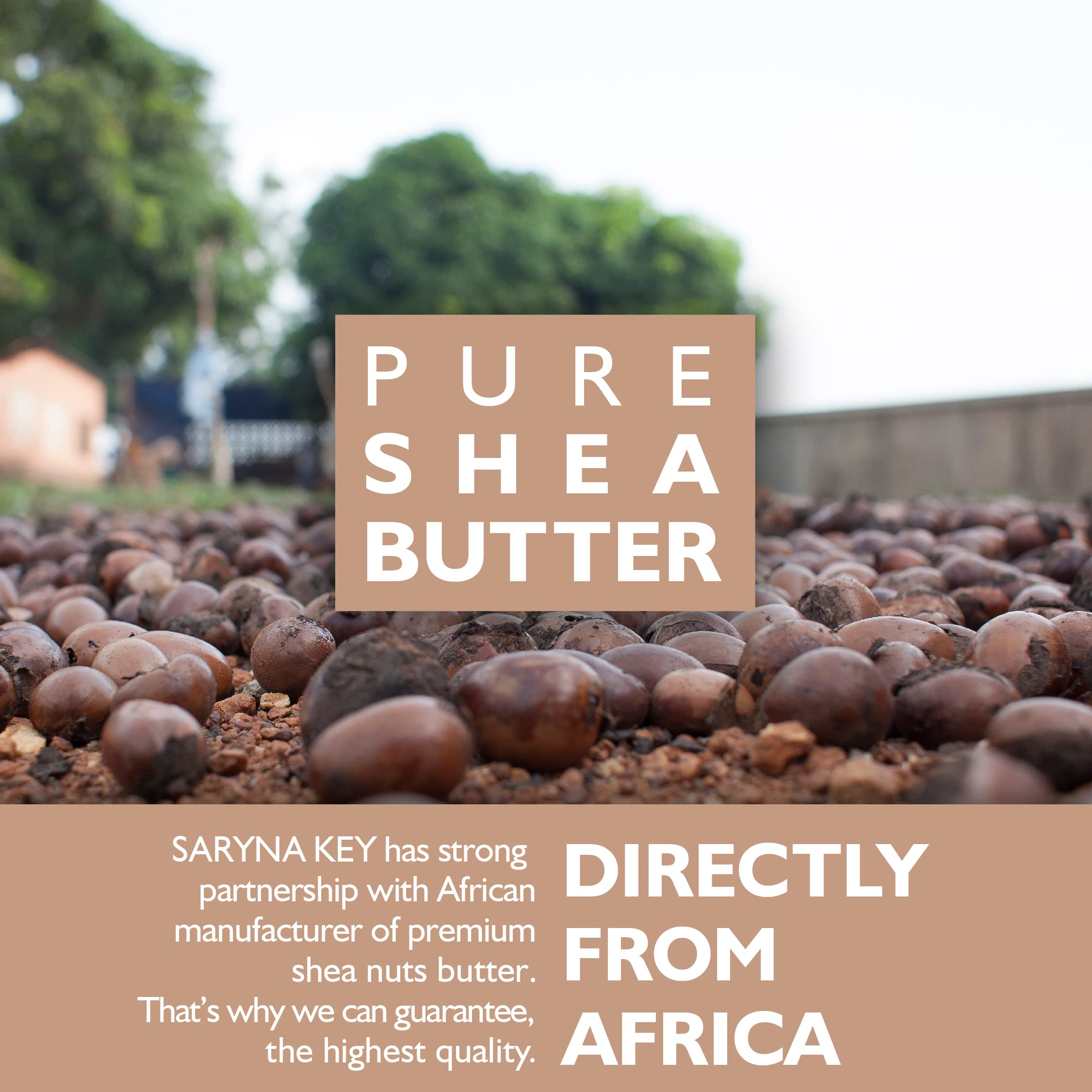Saryna Key Hair Conditioner with Pure African Shea Butter – Moisturizing for Dry, Frizzy Hair (300ml)