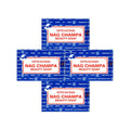 Satya Nag Champa Sai Baba Natural Soap – 4 Bars of 150 g (600 g Total)