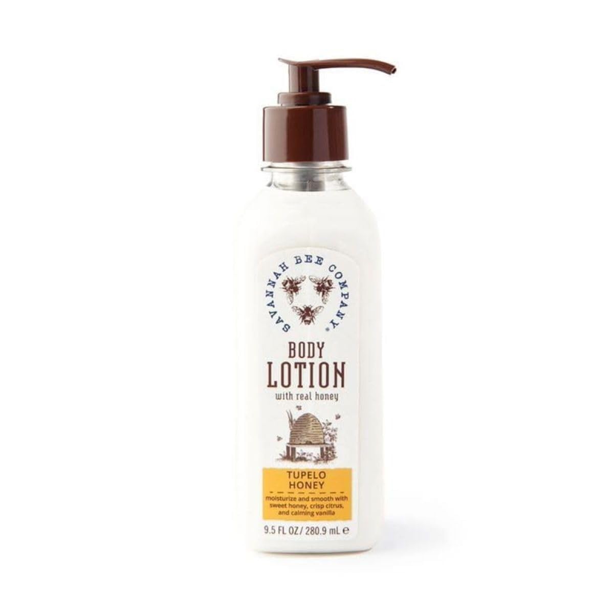 Savannah Bee Company Honey Body Lotion – All Natural Lotion for Women and Men