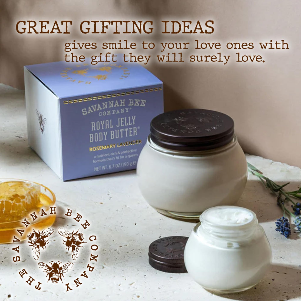 Savannah Bee Company Royal Jelly Body Butter – Deep Hydration for Dry Skin
