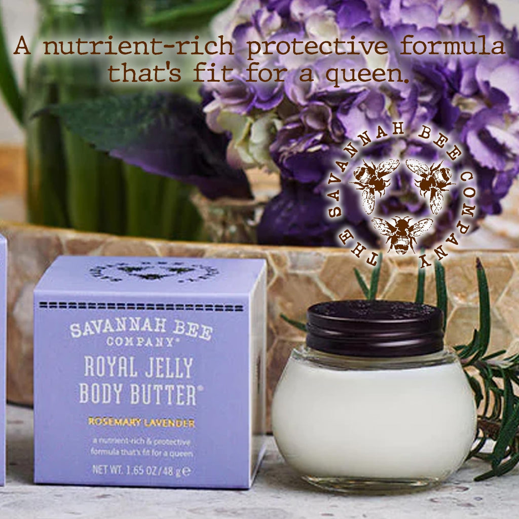 Savannah Bee Company Royal Jelly Body Butter – Deep Hydration for Dry Skin