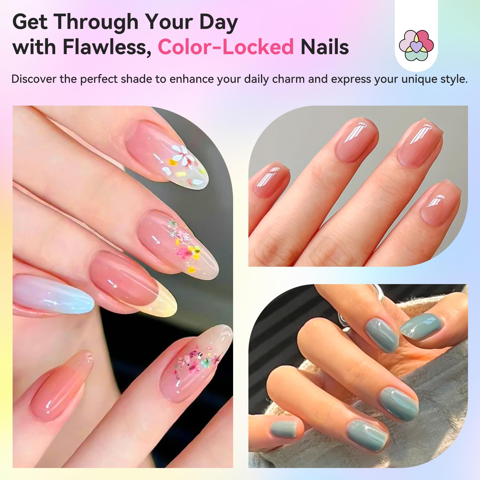 SAVILAND 20+3 Color Nail Polish Set – 5ml Quick-Dry Pastel Kit with Base, Glossy & Matte Top Coats