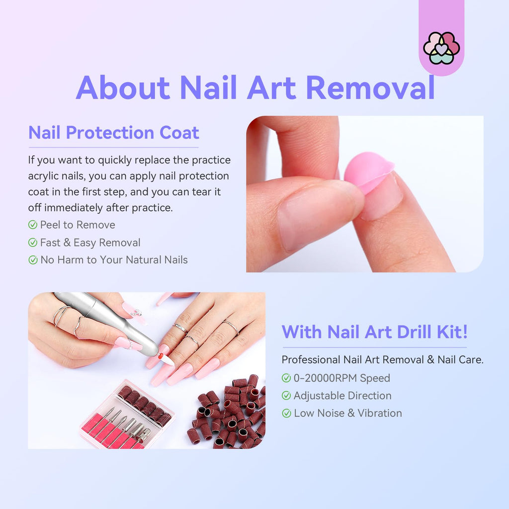 SAVILAND Professional Acrylic Nail Kit with Drill — Beginner Starter Set for Home Manicure