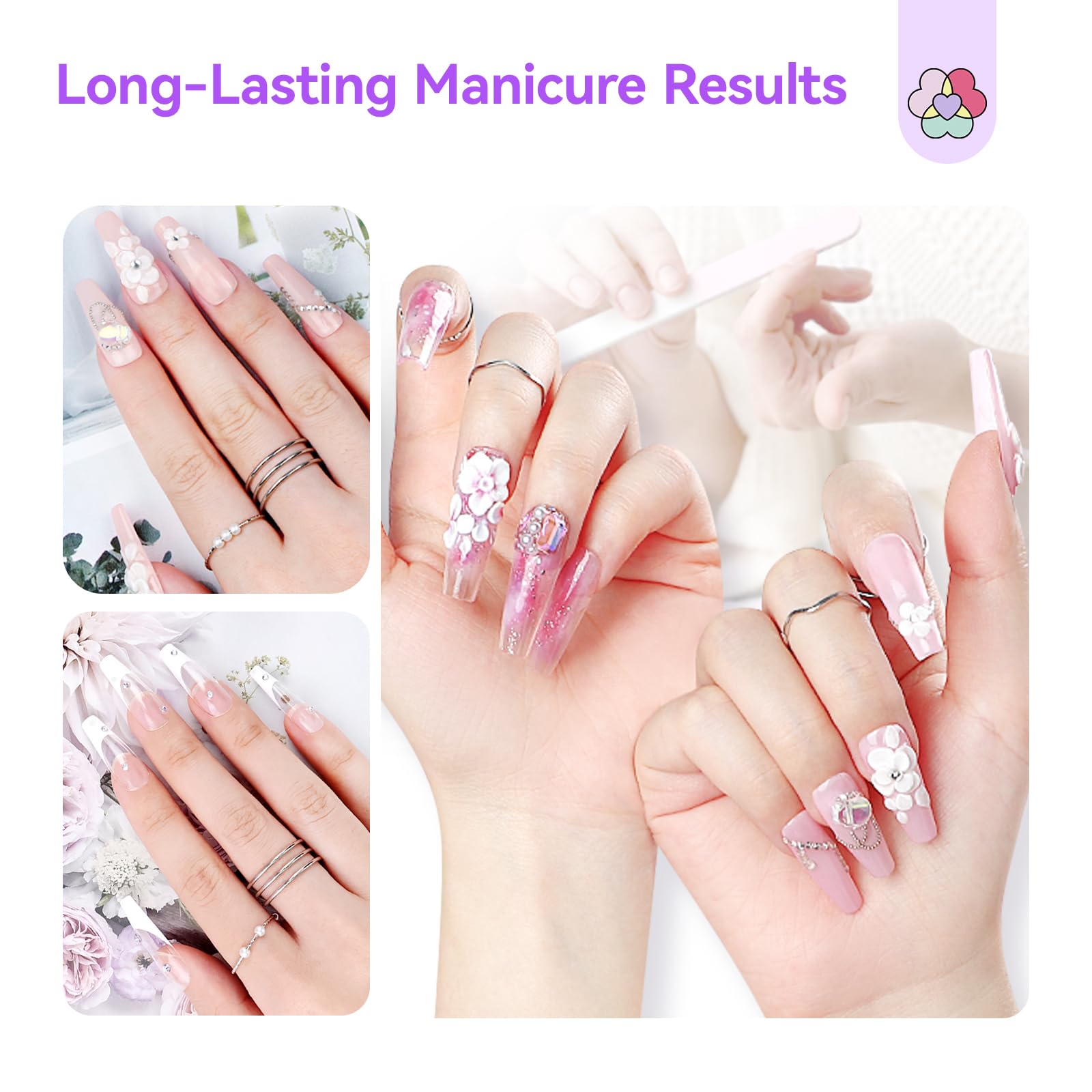 SAVILAND Essentials Acrylic Nail Kit for Beginners | All-in-1 Set
