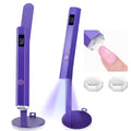 SAVILAND Handheld UV Light for Gel Nails | 2-in-1 Fast Curing UV Nail Dryer