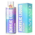 SAVILAND Monomer Acrylic Nail Liquid 120ml — Non-Yellowing Formula for Extensions and Carving