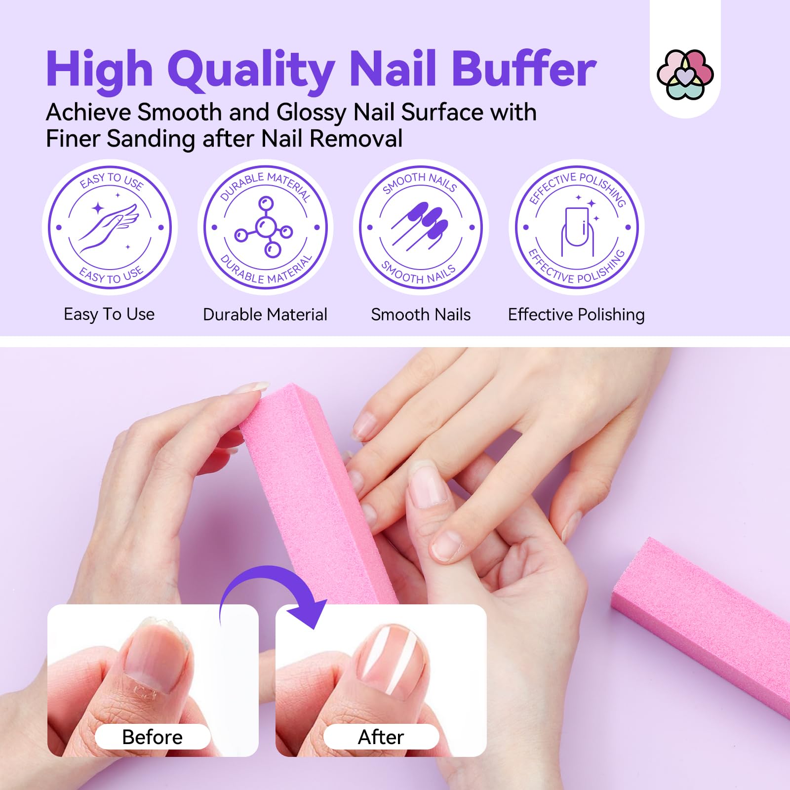 SAVILAND Pure Acetone Nail Polish Remover Kit – 8.45 oz for Gel, Dip Powder & Acrylic Nails