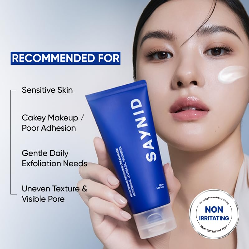 SAYNID Microbiome Renewing Cream Mask – Cream-to-Oil Wash-off Mask for Barrier-Friendly Glass Skin | 100ml