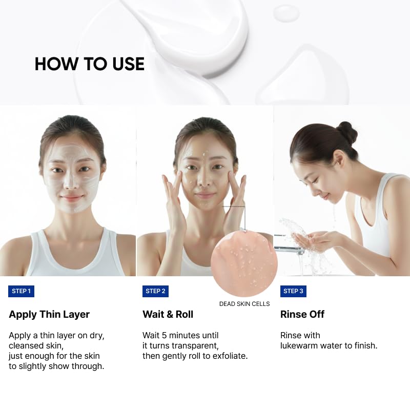 SAYNID Microbiome Renewing Cream Mask – Cream-to-Oil Wash-off Mask for Barrier-Friendly Glass Skin | 100ml