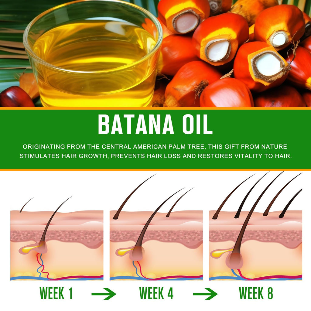 SBHEANGBA Batana Oil for Hair Growth – 60ml, 100% Pure Cold-Pressed Organic Batana Oil