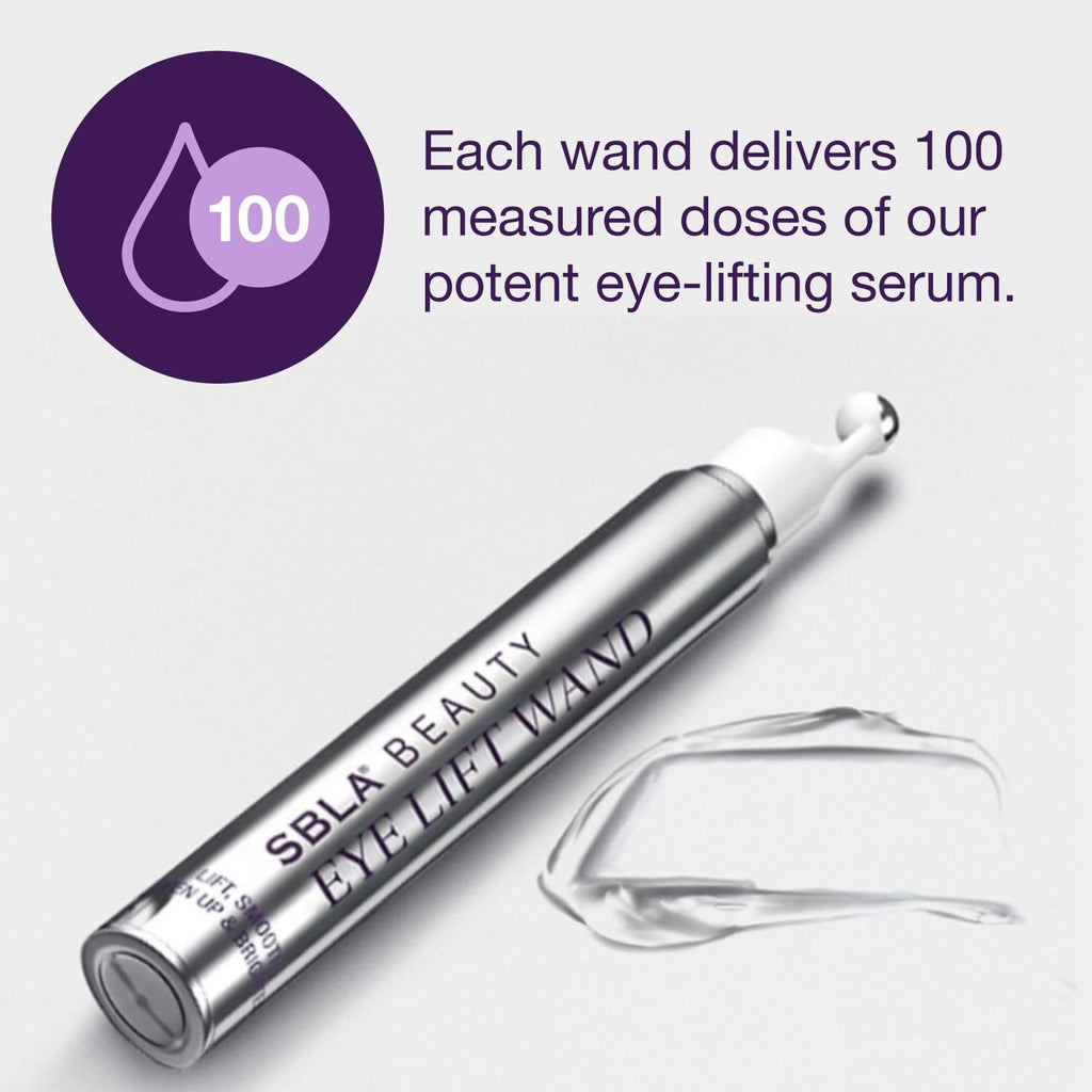 SBLA Eye Lift Wand – Anti-Aging Serum for Eyelids & Eye Area | SBLA66Peptide™, Caffeine, Hyaluronic Acid