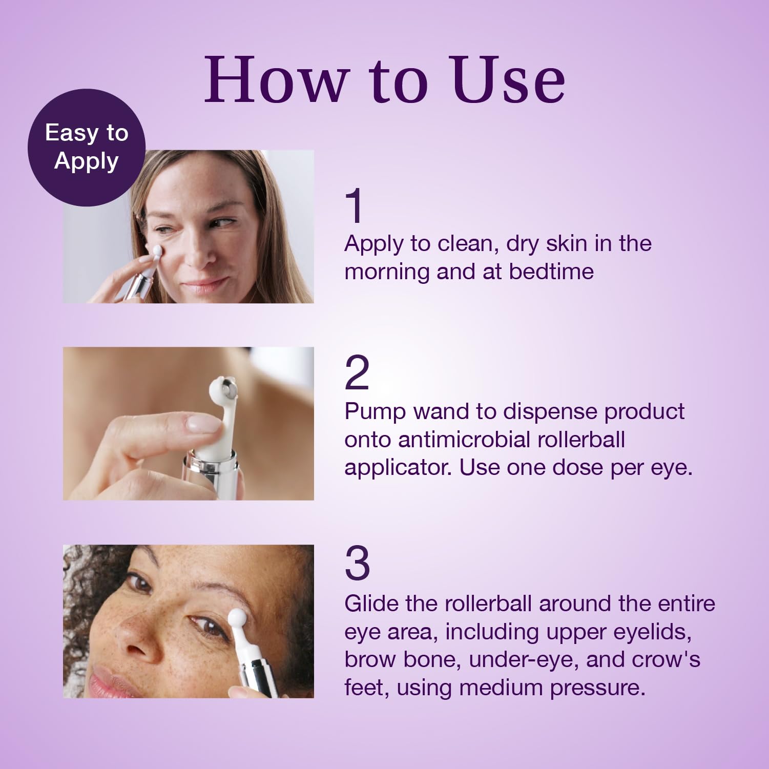 SBLA Eye Lift Wand – Anti-Aging Serum for Eyelids & Eye Area | SBLA66Peptide™, Caffeine, Hyaluronic Acid