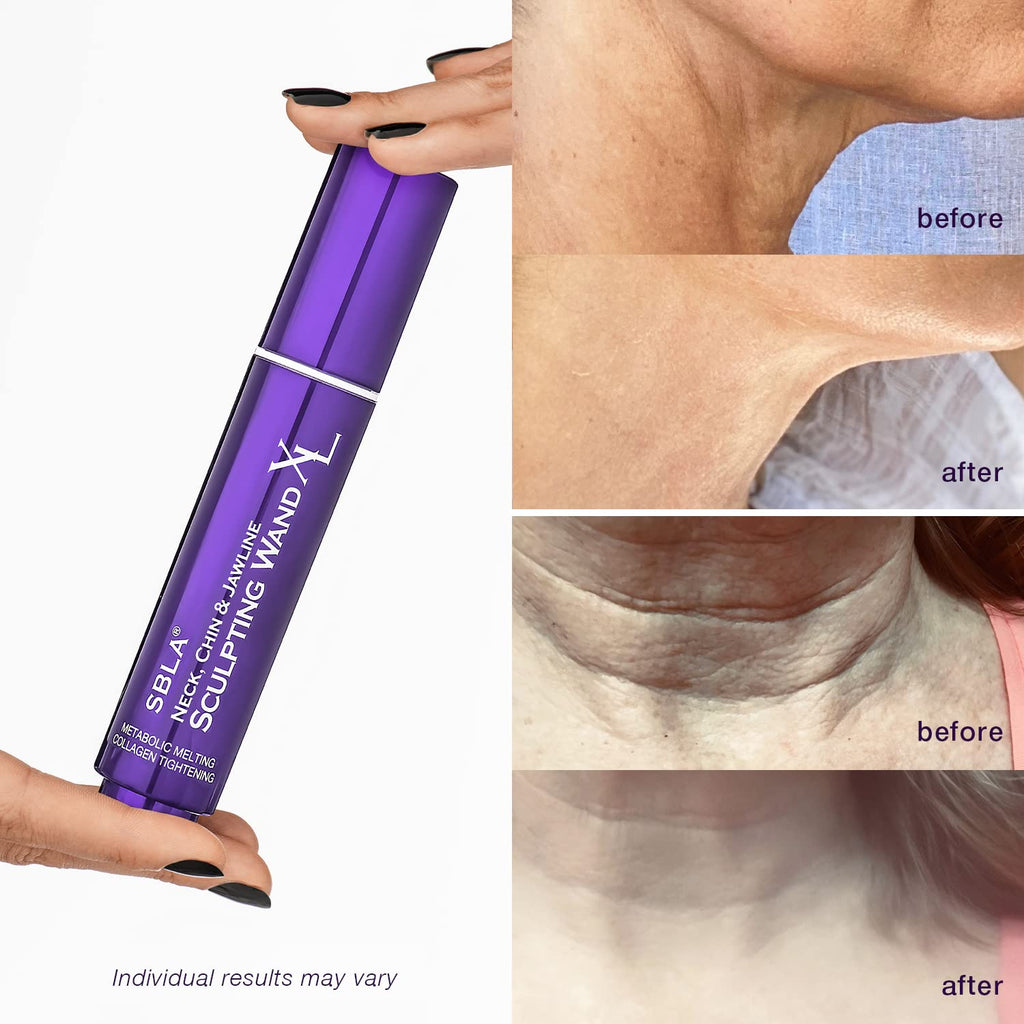 SBLA Neck, Chin & Jawline Sculpting Wand XL – Contour, Lift & Rejuvenate