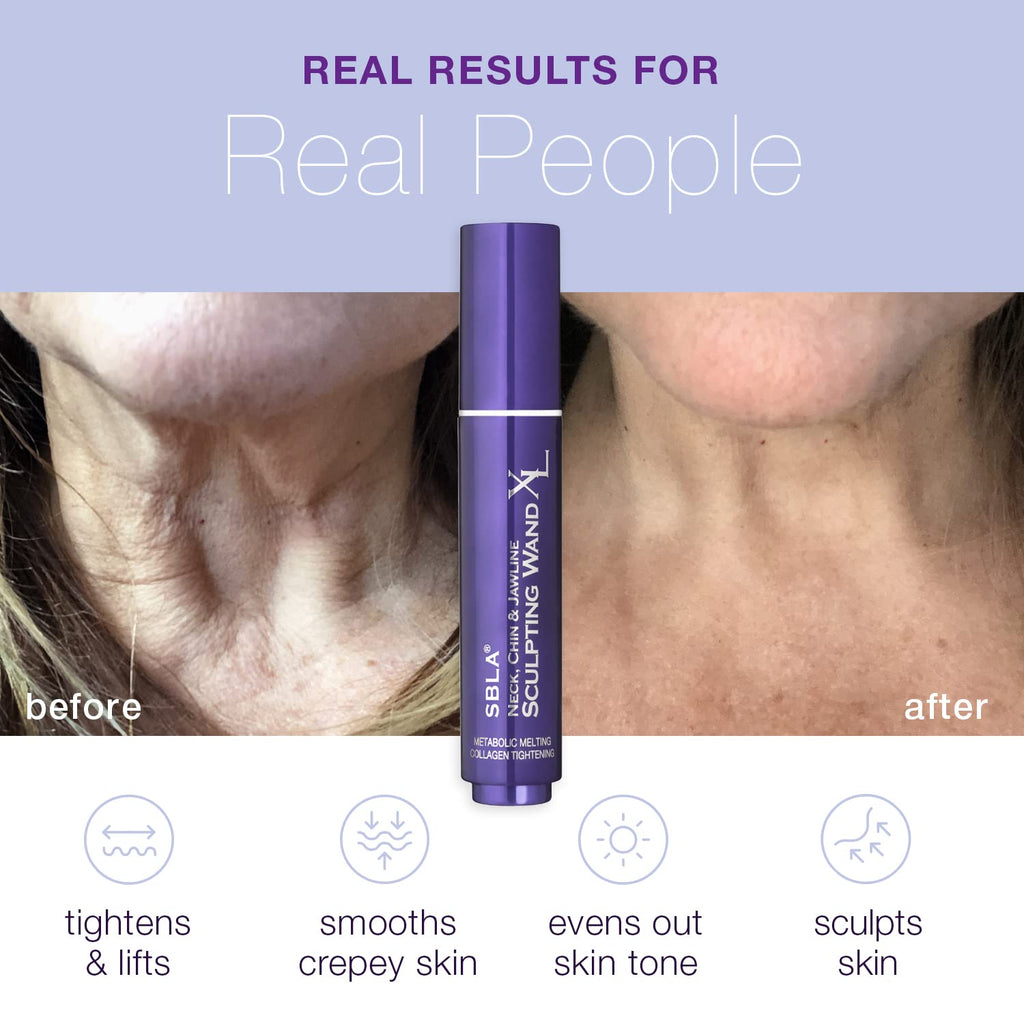 SBLA Neck, Chin & Jawline Sculpting Wand XL – Contour, Lift & Rejuvenate