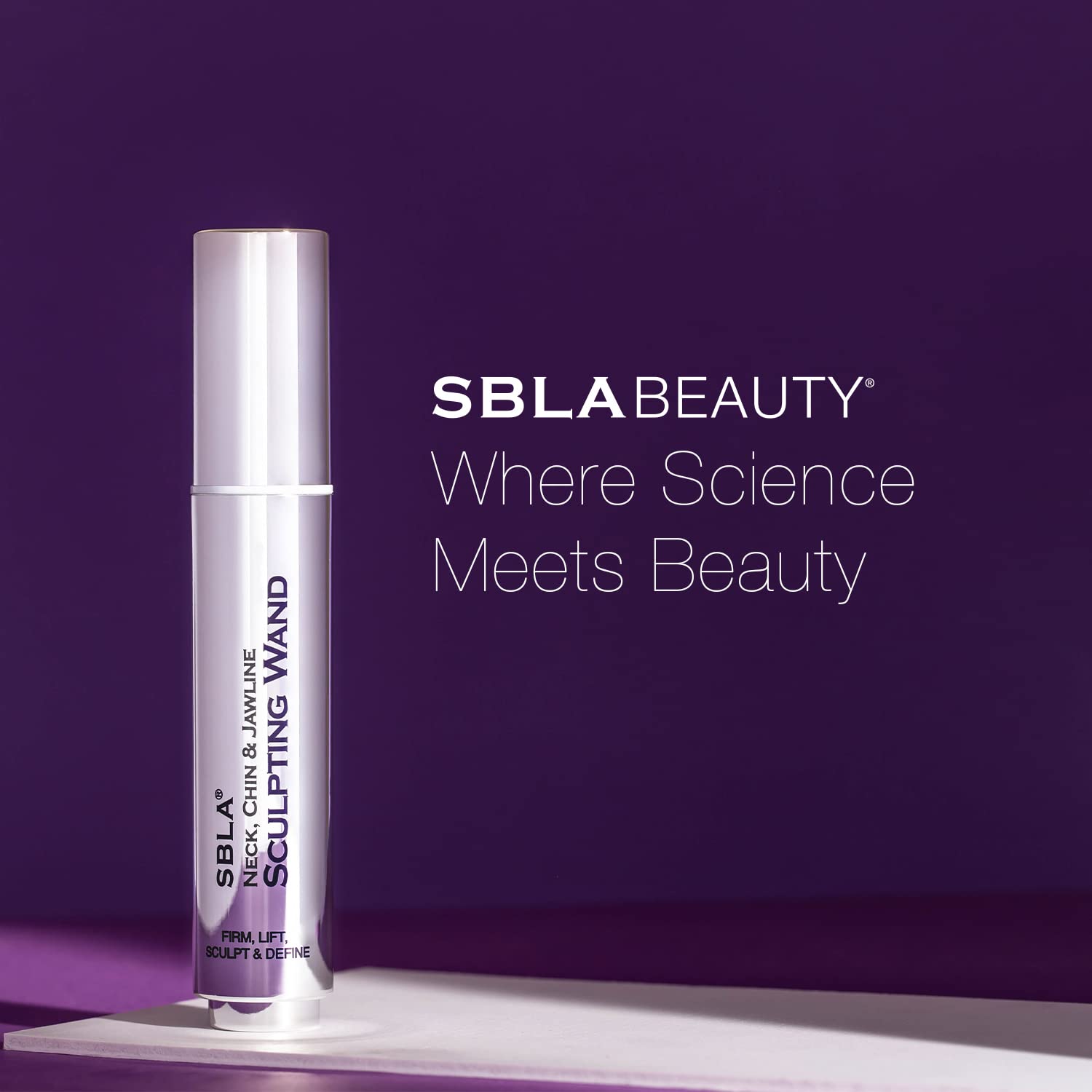 SBLA Beauty Neck, Chin & Jawline Sculpting Wand – 0.7 Fl Oz / 20 mL | Lift, Firm & Define