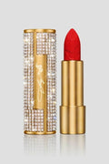 Dolly Beauty Heaven's Kiss Lipstick by SCENT BEAUTY — Hydrating Satin Lipstick in Jolene Red