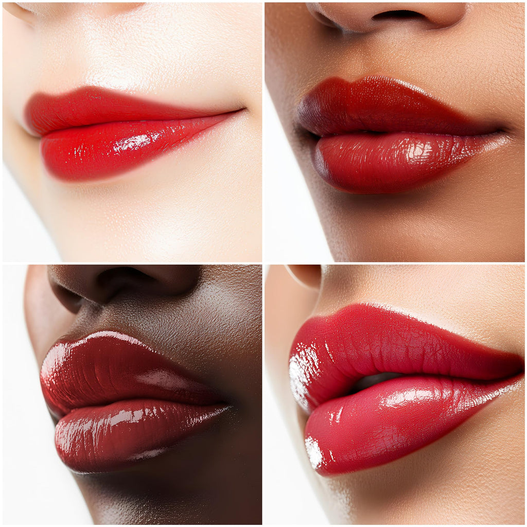 Dolly Beauty Heaven's Kiss Lipstick by SCENT BEAUTY — Hydrating Satin Lipstick in Jolene Red
