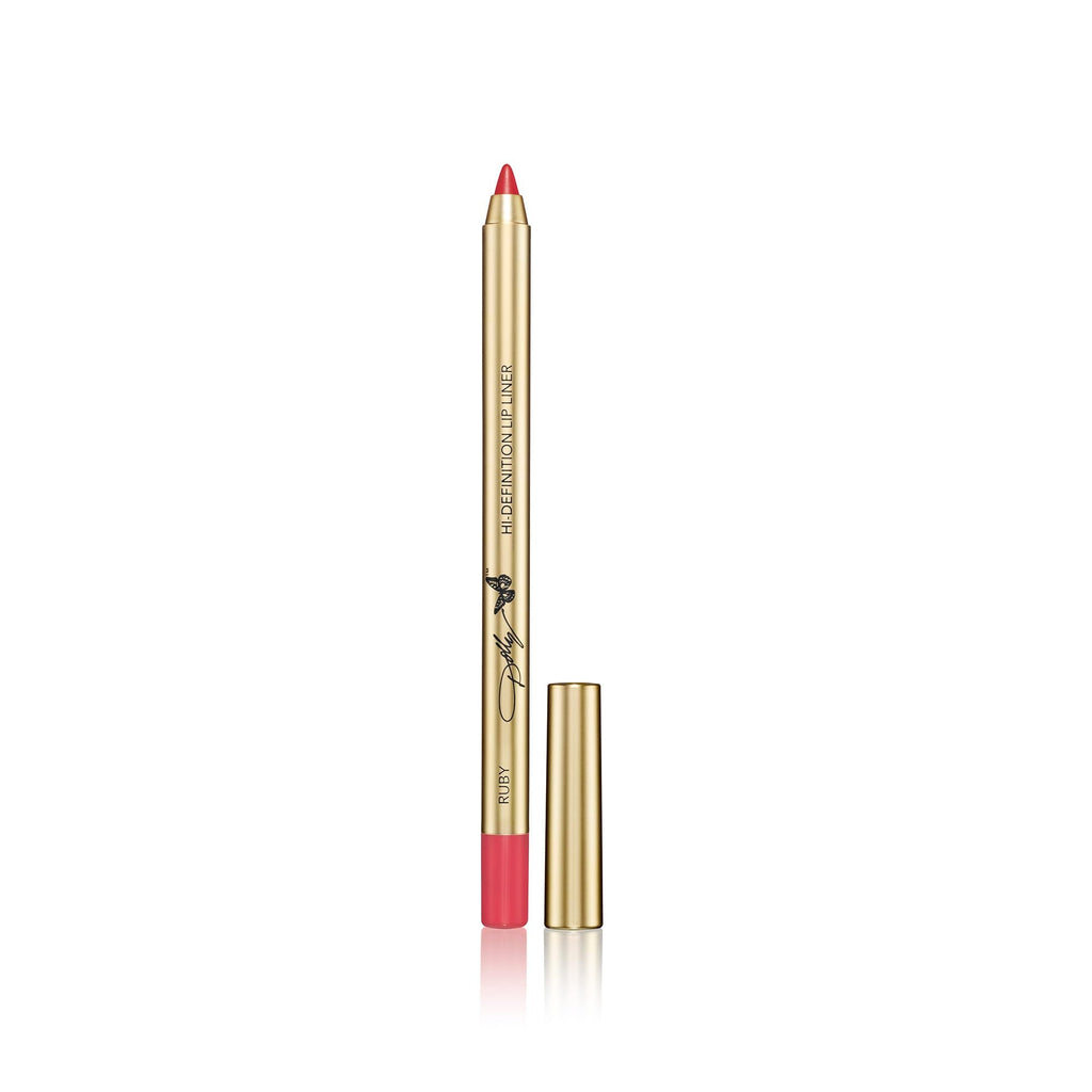 SCENT BEAUTY Dolly Beauty Hi-Definition Lip Liner – All-Day Demi-Matte, Vegan, Ruby