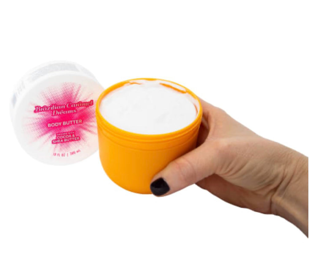 Solar Flare Body Butter – Brazilian Caramel Dreams | ScentXScent 10 oz Full Size