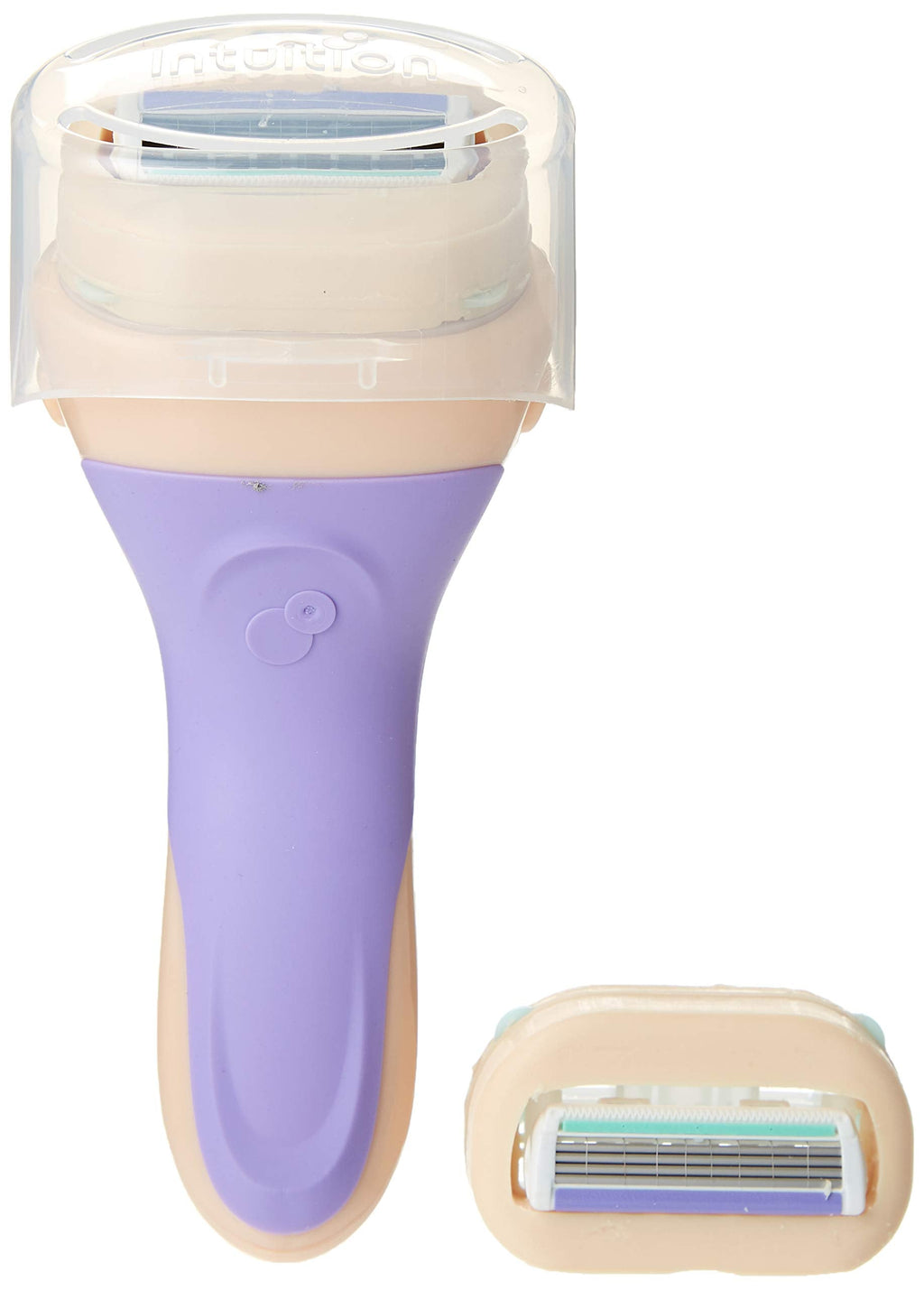 Schick Women's Intuition Razor Pure Nourishment (2 Pack) – Lather & Shave in One Step