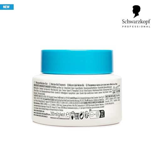 Schwarzkopf Professional BC BONACURE Hyaluronic Moisture Kick Treatment – Deep Hydration for Normal to Dry Hair (6.7 oz)