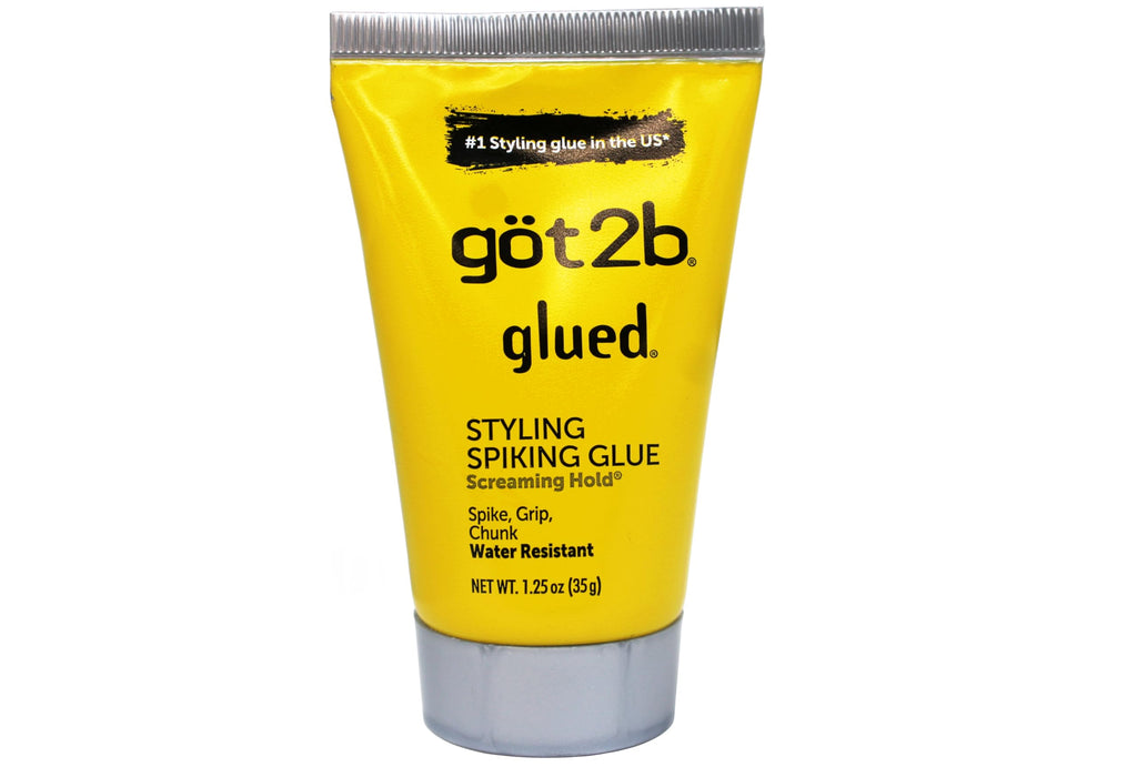 Schwarzkopf got2b Glued Styling Spiking Glue 1.25 oz (Pack of 4) | Extreme Hold & Texture