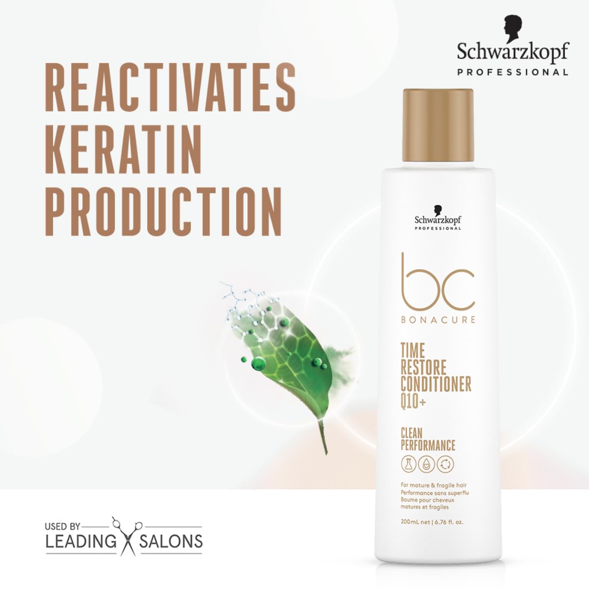 Schwarzkopf Professional BC Bonacure Q10+ Time Restore Conditioner, 6.7 oz