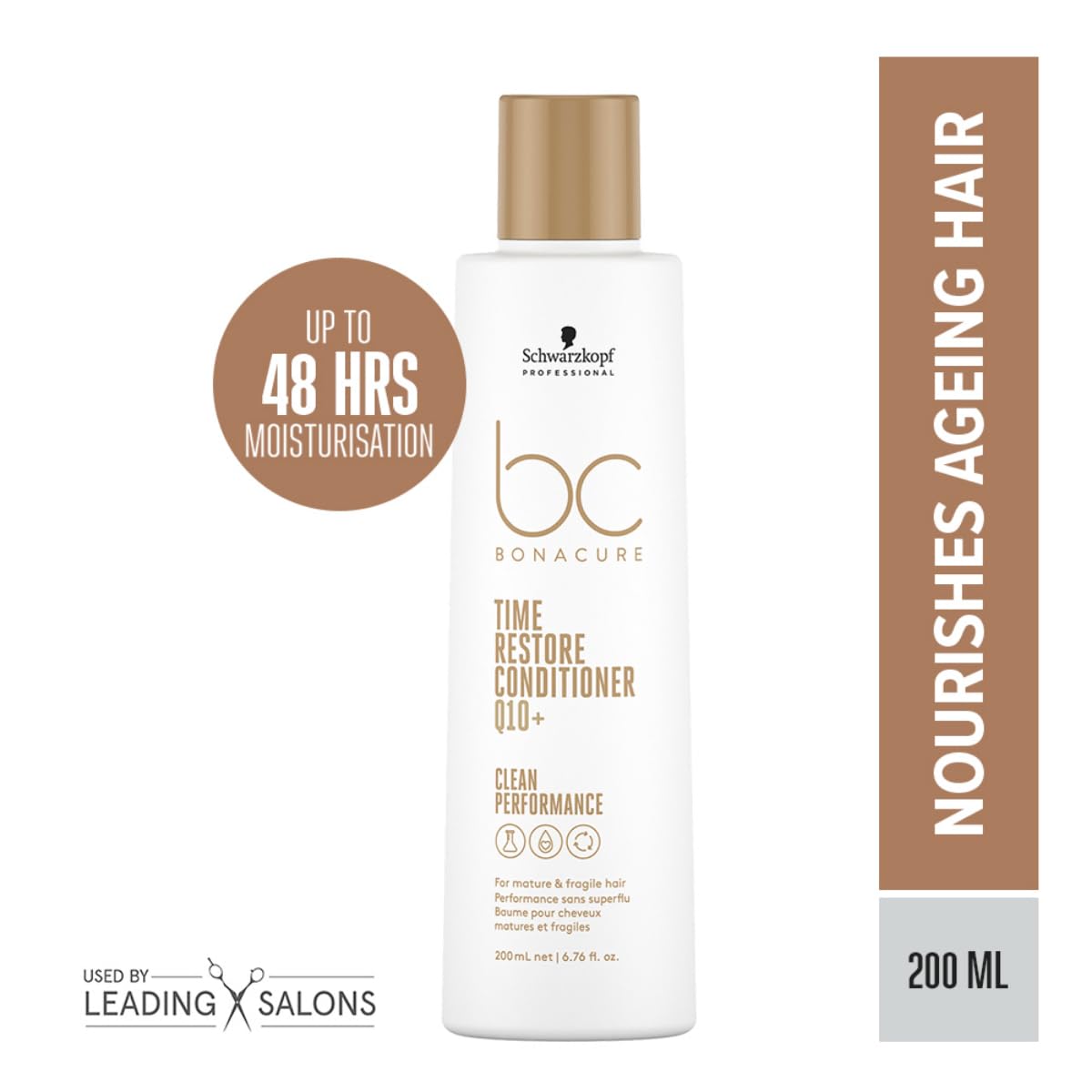 Schwarzkopf Professional BC Bonacure Q10+ Time Restore Conditioner, 6.7 oz