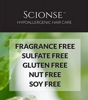 SCIONSE 4Frizz Hypoallergenic Frizz Control Mist – Fragrance Free, Sulfate Free