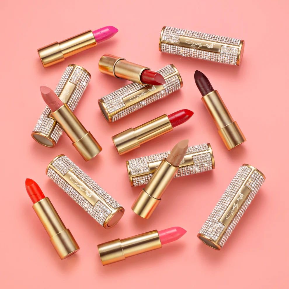 SCENT BEAUTY Dolly Lipstick Poppy Field – Satin Finish, Hydrating, Vegan