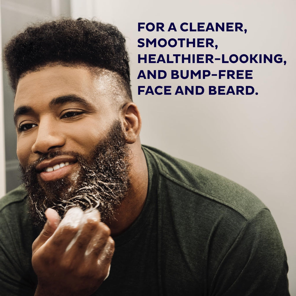 Scotch Porter Exfoliating Beard Wash & Face Cleanser – Vegan, Non-Toxic, 2.17 oz Travel Size