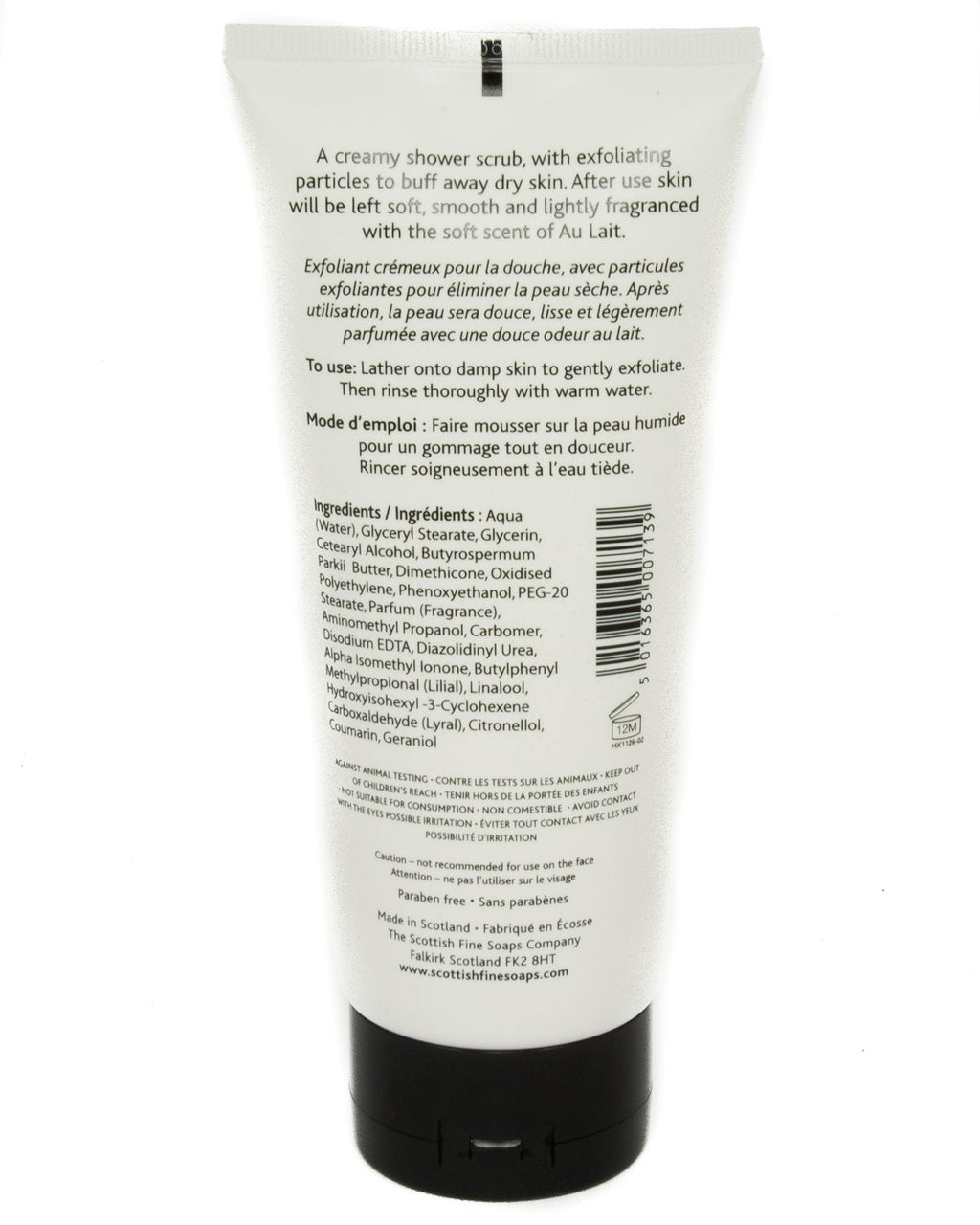 Scottish Fine Soaps Au Lait Exfoliating Body Scrub 7 Fl Oz