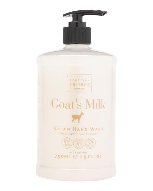 Scottish Fine Soaps Goats Milk Cream Hand Wash – 25 Fl Oz