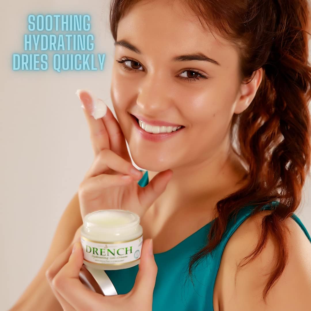 Script Essentials Suzy Cohen Drench Face Cream with Squalane & Aloe – Lightweight, Fragrance-Free Hydration (1.69 oz / 50 ml)