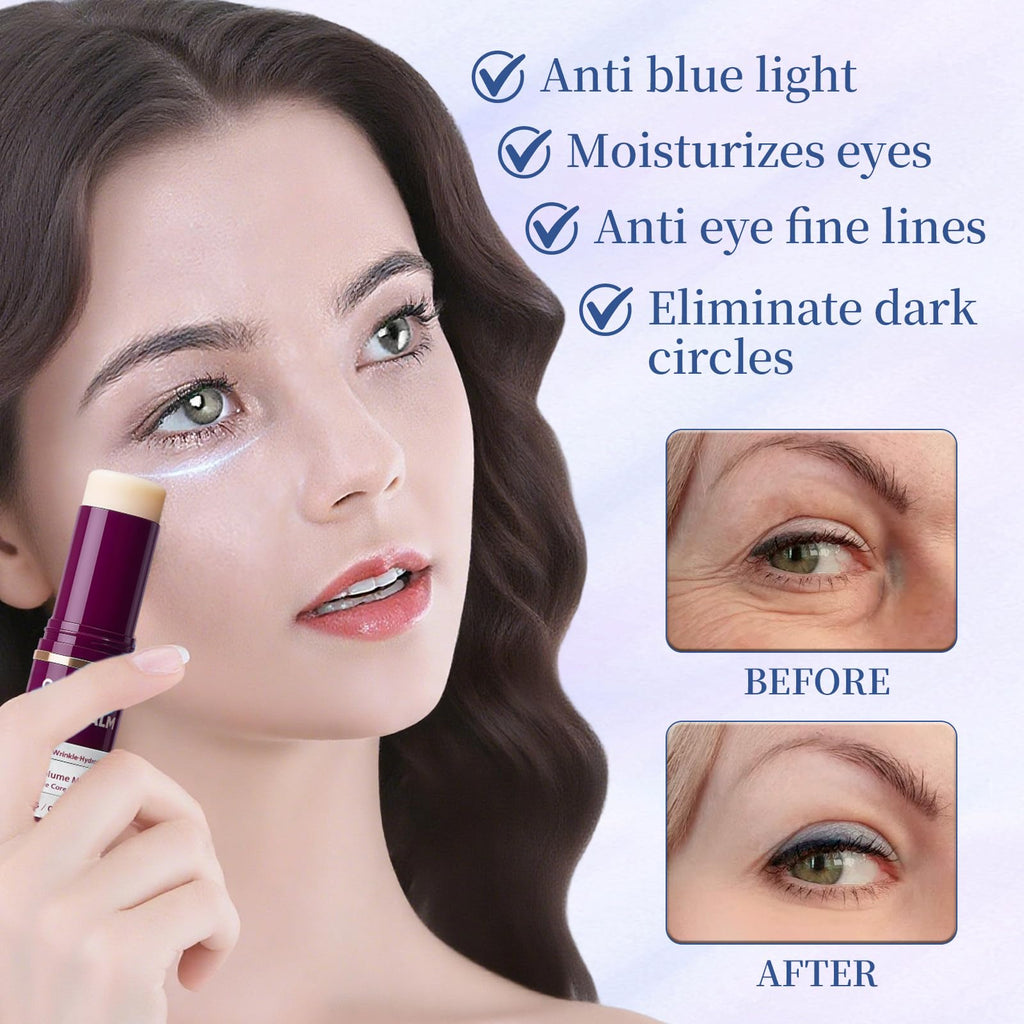 SCRLOUS Calcium Multi Balm 2-Pack | Korean Collagen Moisturizing Stick for Face, Eyes & Neck