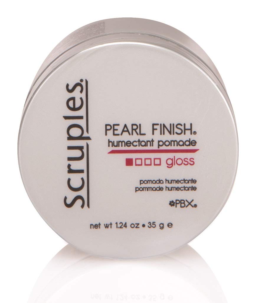 Scruples Pearl Finish Humectant Pomade – Flexible Hold & Frizz Control (2 oz)