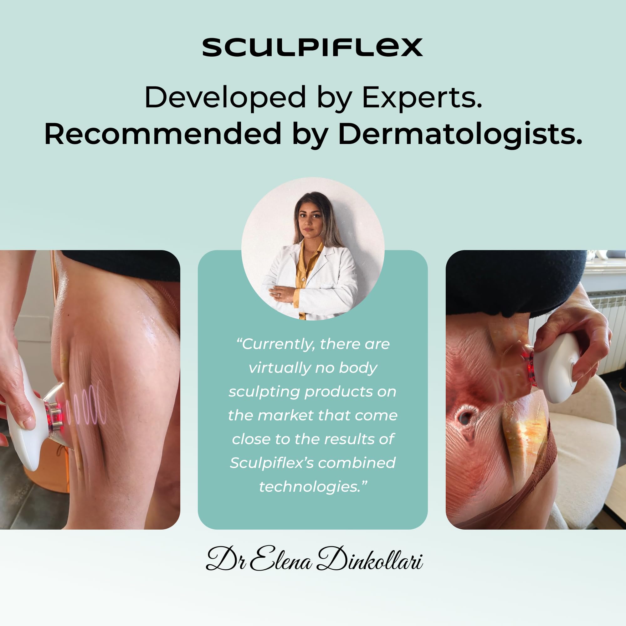 SCULPIFLEX Anti Cellulite Cream – Lifting & Firming Body Cream for Arms, Stomach & Legs
